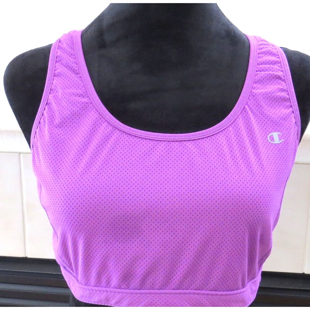 Champion Women's Reversible Mesh Sports Bra  Size   S/M * read *  EUC